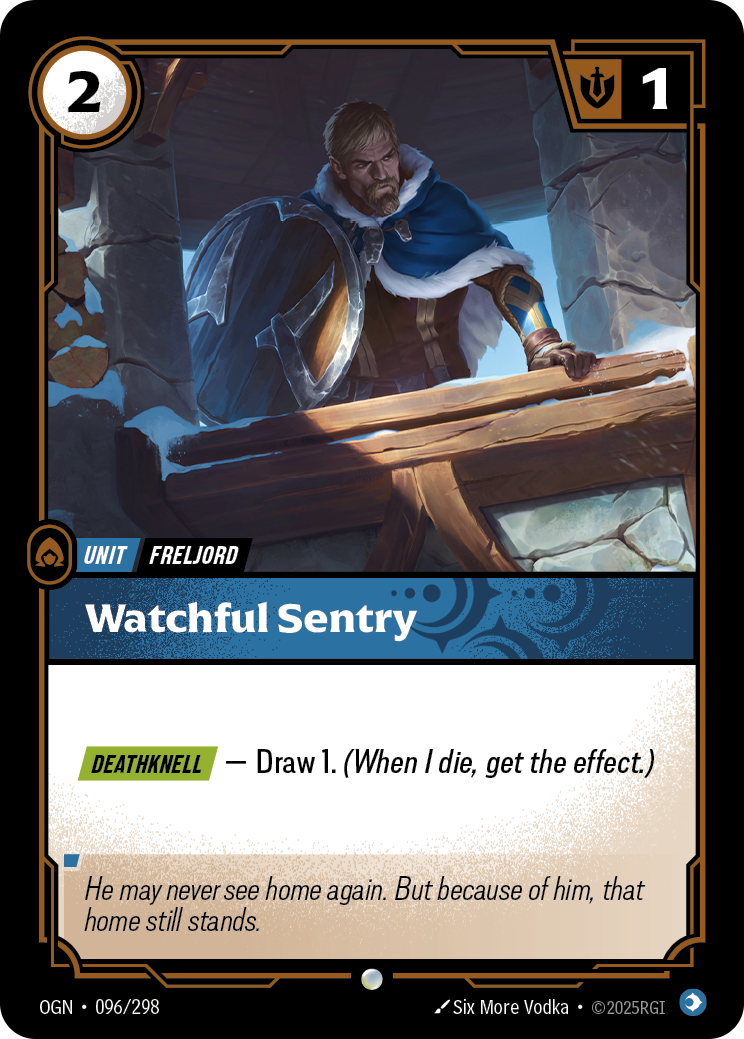 Watchful Sentry - 096/298 (Foil)