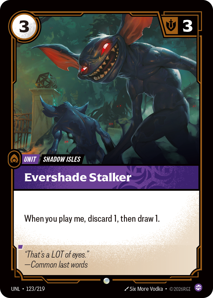 Evershade Stalker - 123/219