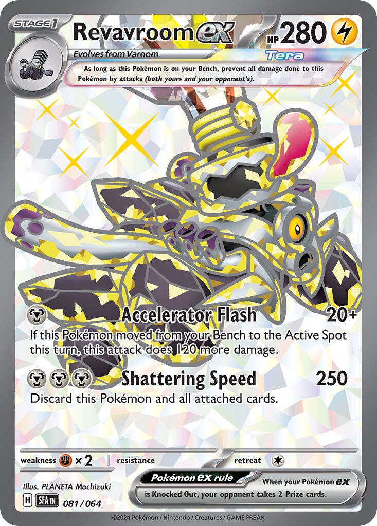 Revavroom ex - 081/064 - Ultra Rare