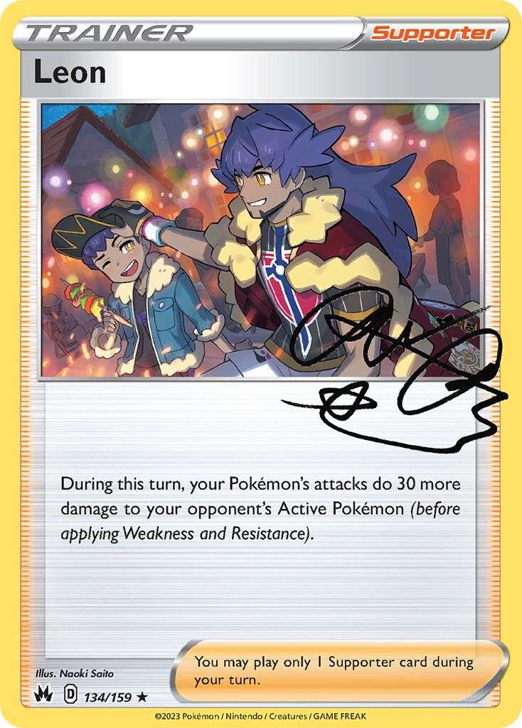 Leon - 134/159 - Rare Holo