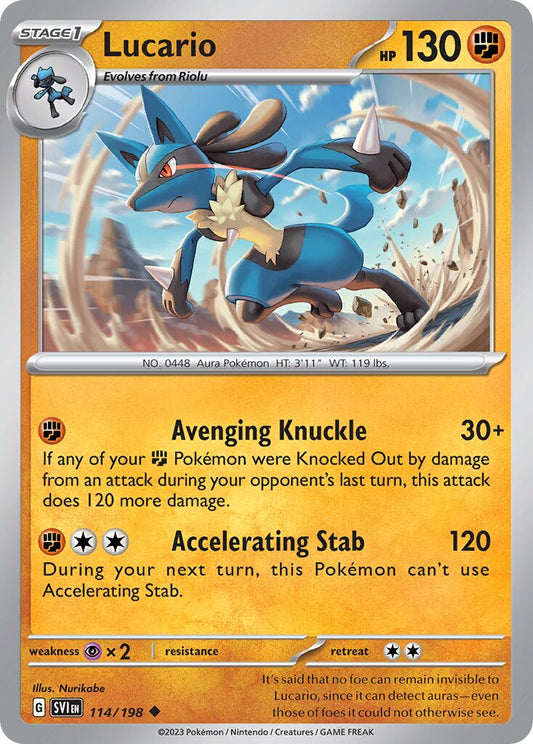 Lucario - 114/198 - Uncommon