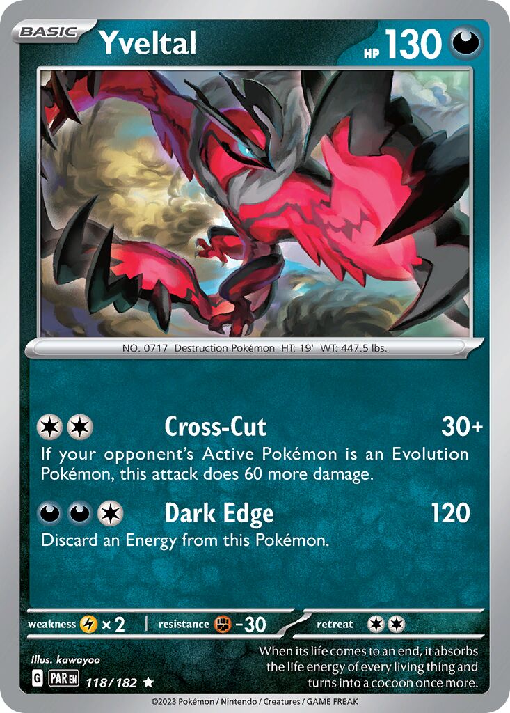 Yveltal - 118/182 - Rare