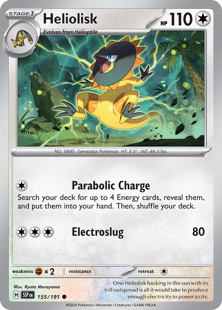 Heliolisk - 155/191 - Common