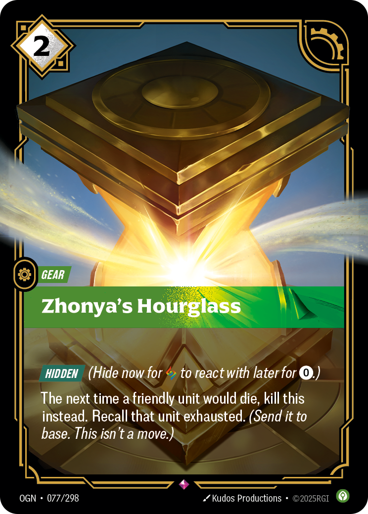 Zhonya's Hourglass - 077/298 (Foil)
