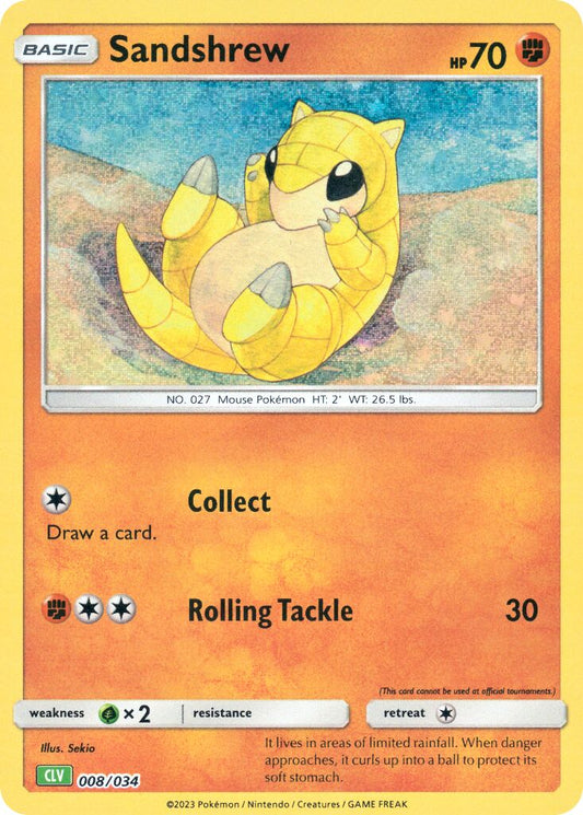 Sandshrew - 008/034 - Classic Collection