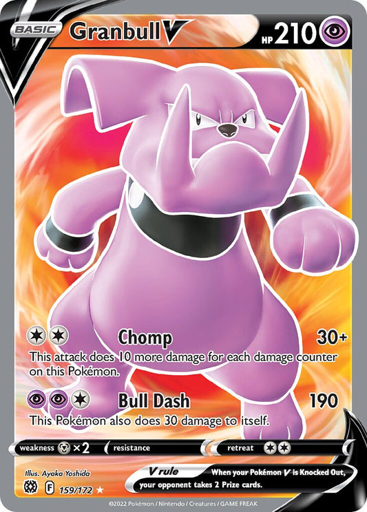 Granbull V - 159/172 - Rare Ultra