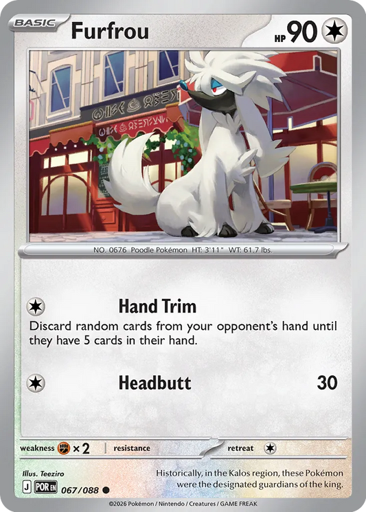 Furfrou - 067/088 - Common