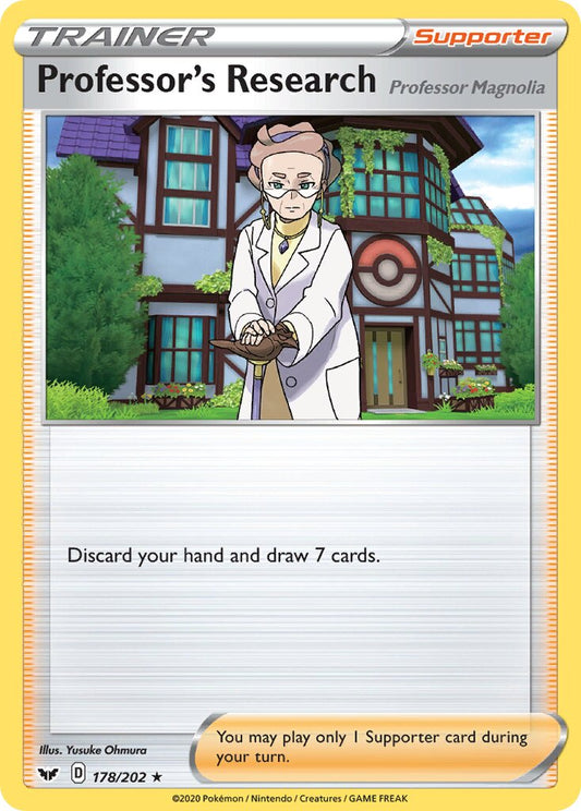 Professor's Research - 178/202 - Rare Holo