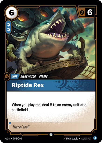RIPTIDE REX - OGN-092/298 (Foil)
