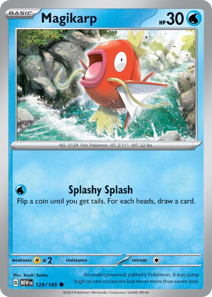 Magikarp - 129/165 - Common