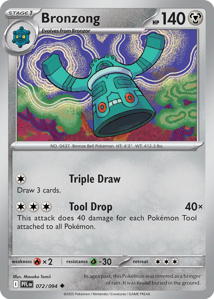 Bronzong - 072/094 - Uncommon