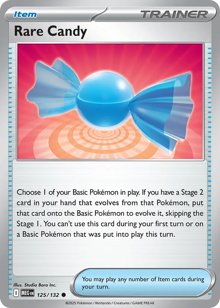 Rare Candy - 125/132 - Common