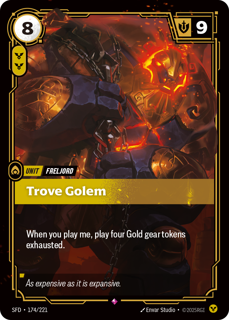 Trove Golem - 174/221 (Foil)