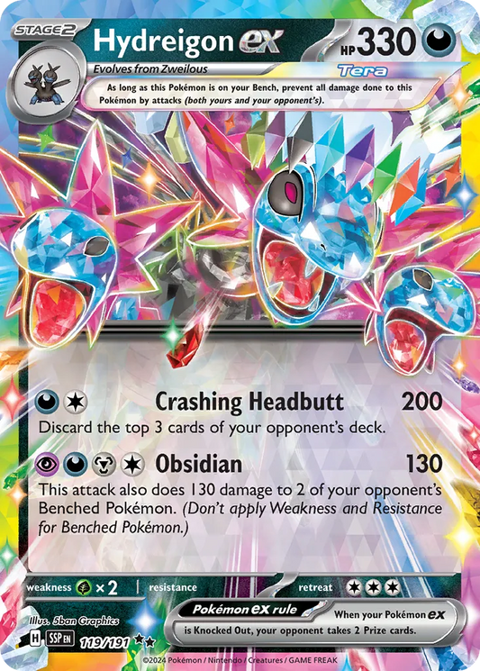 Hydreigon ex - 119/191 - Double Rare