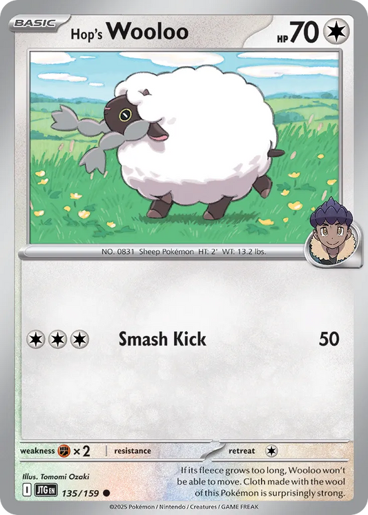 Hop's Wooloo - 135/159 - Common
