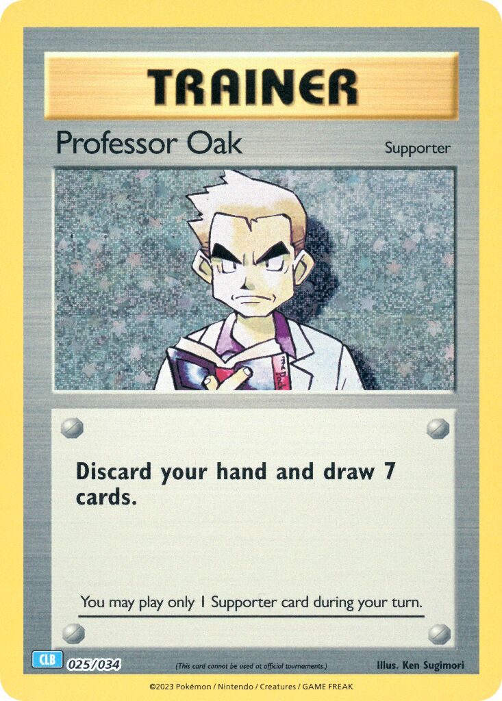 Professor Oak - 025/034 - Classic Collection