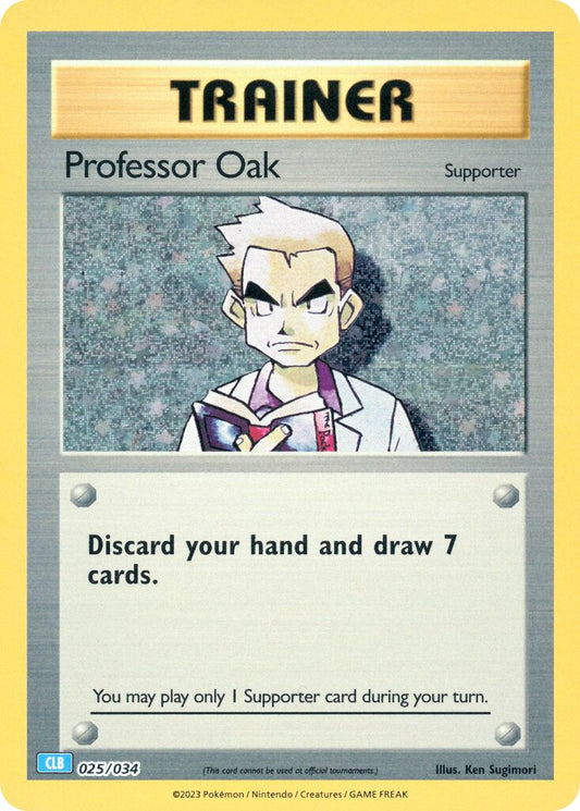Professor Oak - 025/034 - Classic Collection