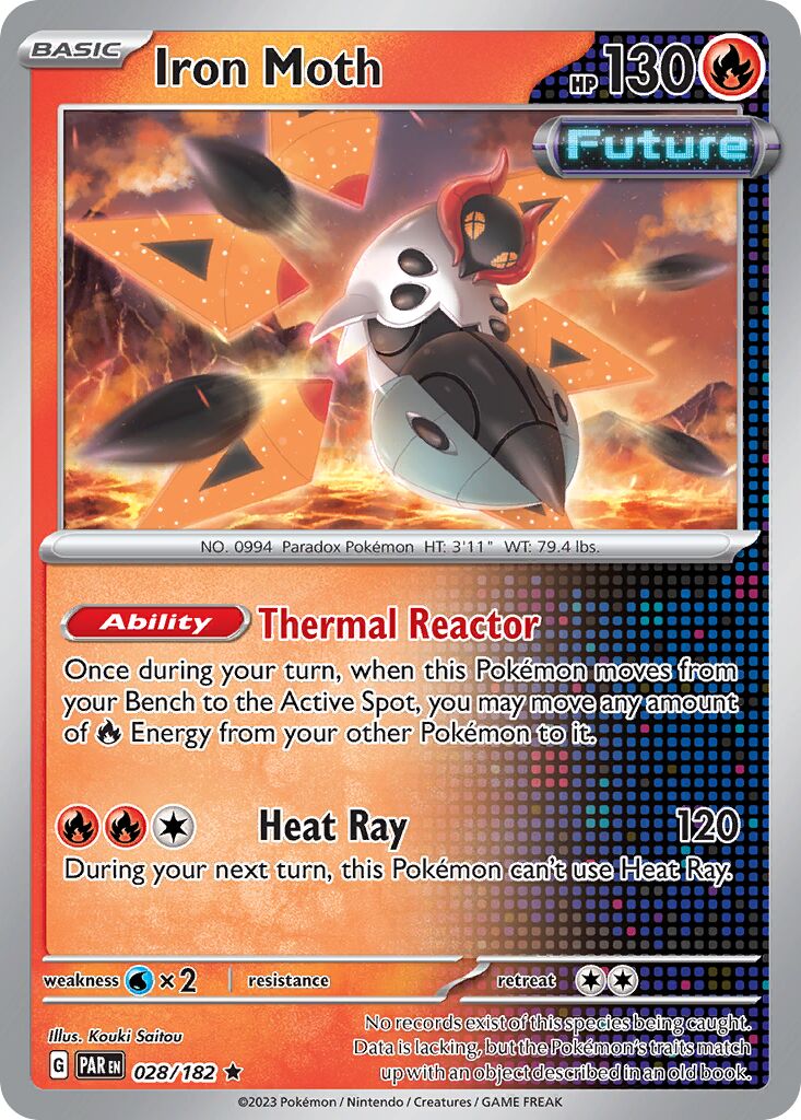Iron Moth - 028/182 - Rare
