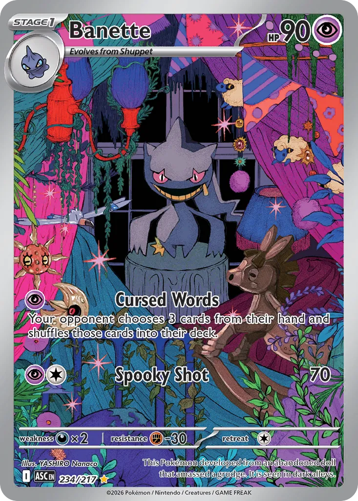 Banette - 234/217 - Illustration Rare