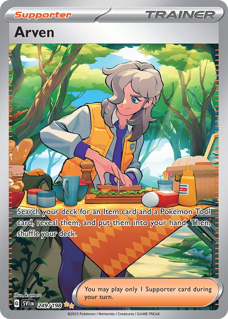 Arven - 249/198 - Special Illustration Rare