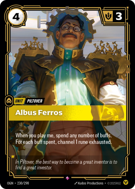 ALBUS FERROS - OGN-230/298 (Foil)