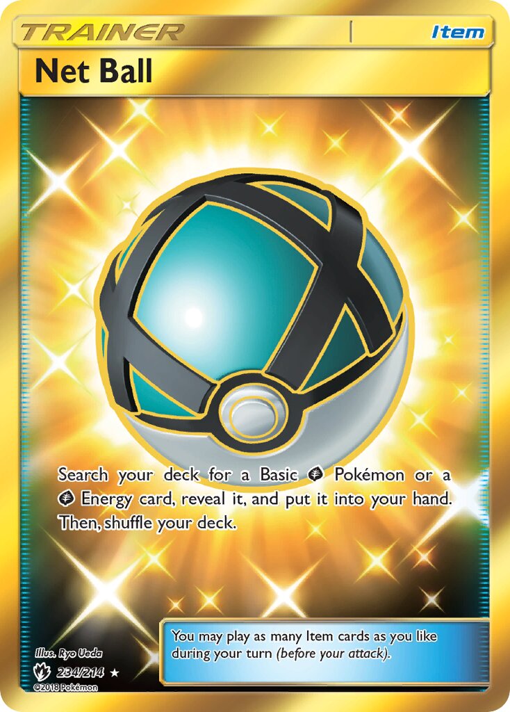 Net Ball - 234/214 - Rare Secret