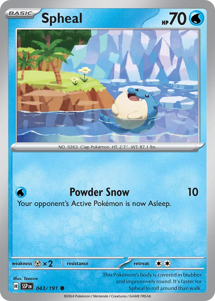 Spheal - 043/191 - Common