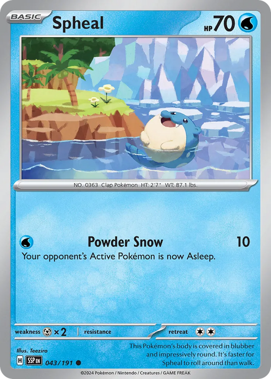 Spheal - 043/191 - Common