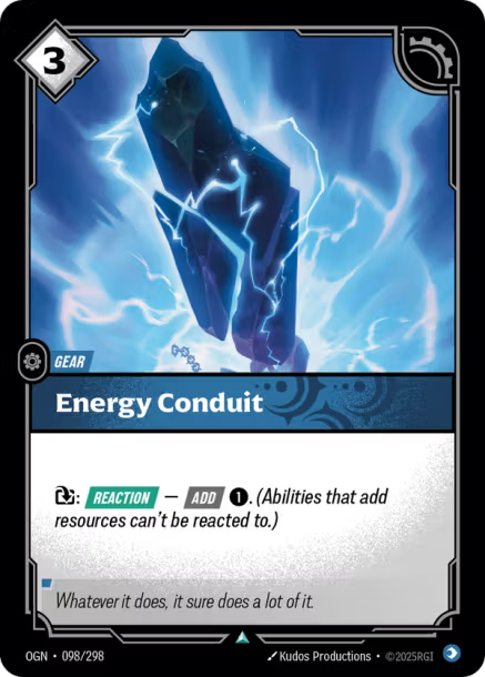 ENERGY CONDUIT - OGN-098/298 (Foil)