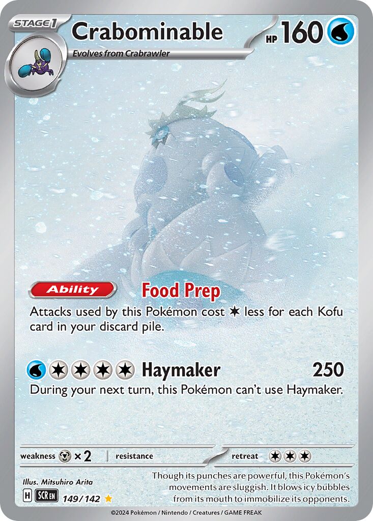 Crabominable - 149/142 - Illustration Rare