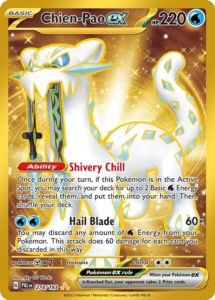 Chien-Pao ex - 274/193 - Hyper Rare