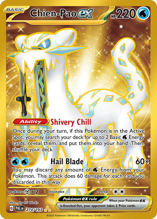 Chien-Pao ex - 274/193 - Hyper Rare