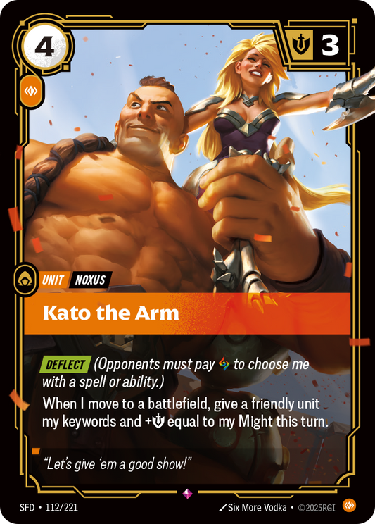 Kato the Arm - 112/221 (Foil)