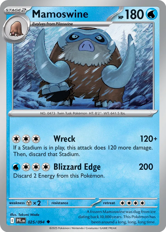 Mamoswine - 025/094 - Uncommon