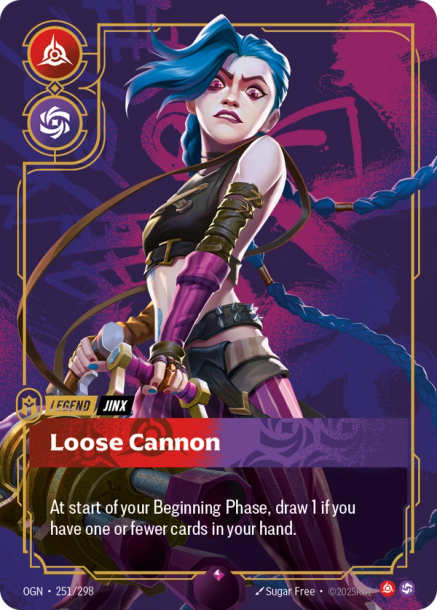 LOOSE CANNON - OGN-251/298 (Foil)