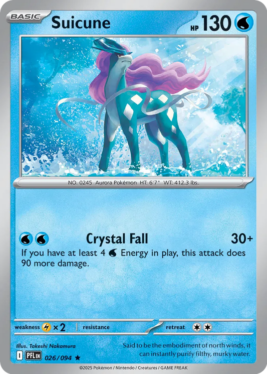 Suicune - 026/094 - Rare