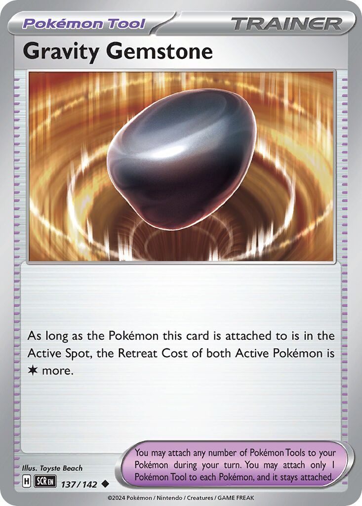 Gravity Gemstone - 137/142 - Uncommon