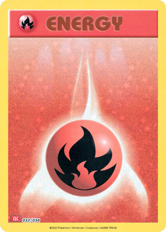 Fire Energy - 033/034 - Classic Collection