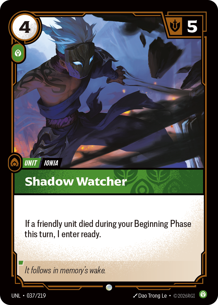 Shadow Watcher - 037/219 (Foil)