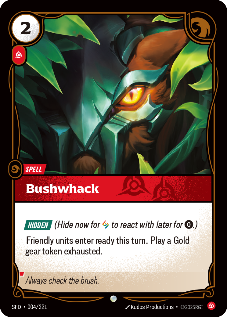 Bushwhack - 004/221 (Foil)