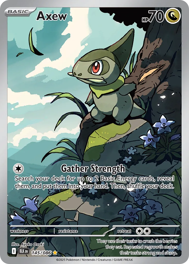 Axew - 145/086 - Illustration Rare