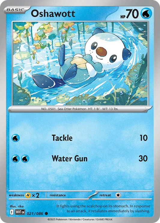 Oshawott - 021/086 - Common