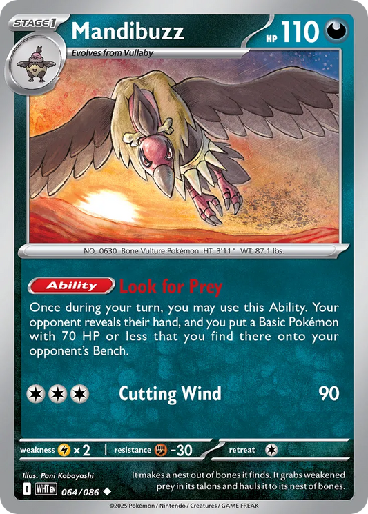 Mandibuzz - 064/086 - Uncommon