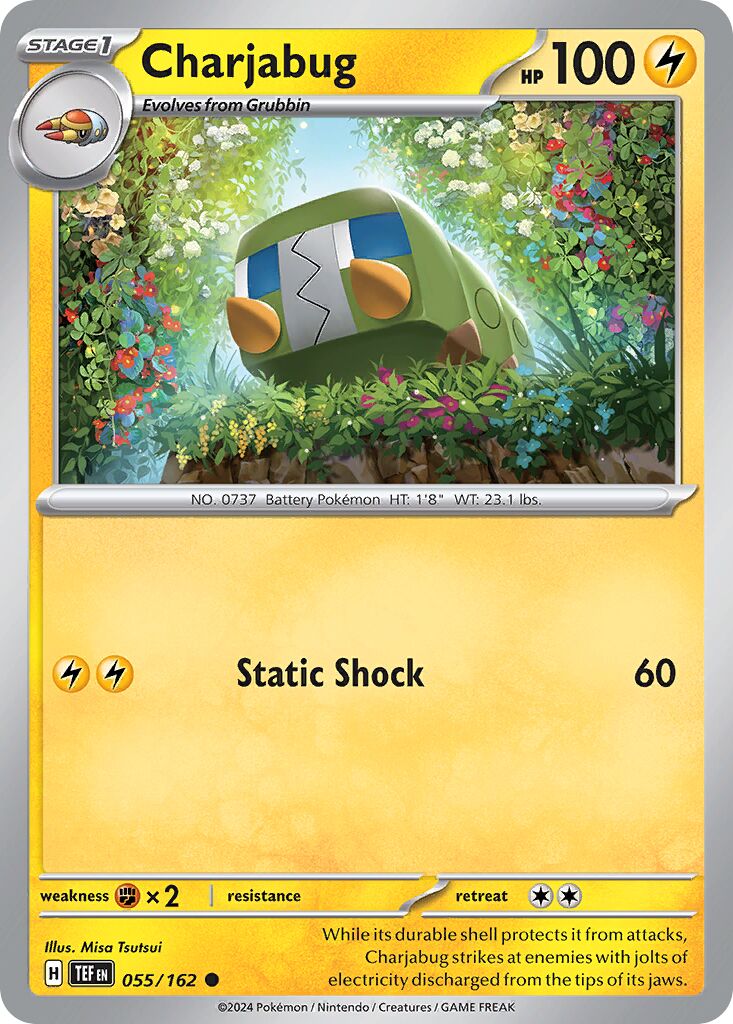Charjabug - 055/162 - Common