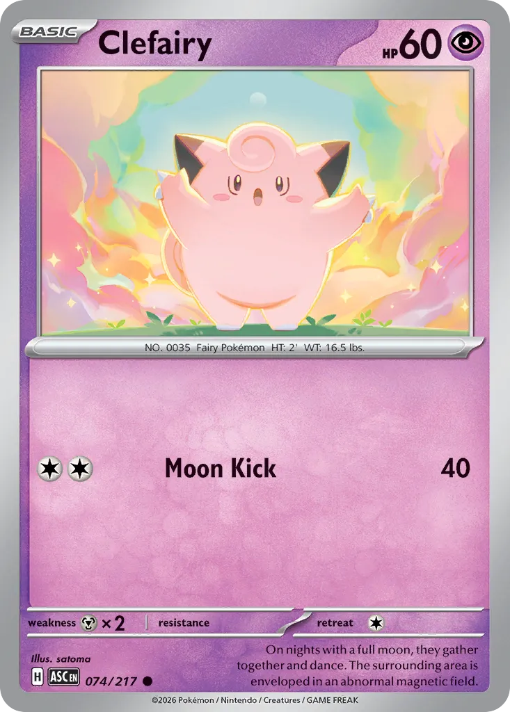 Clefairy - 074/217 - Common