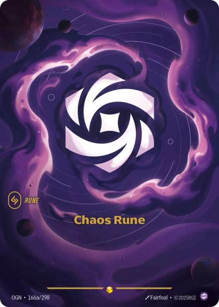 CHAOS RUNE - OGN-166a/298 (Foil)