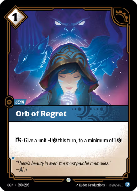 ORB OF REGRET - OGN-090/298 (Foil)