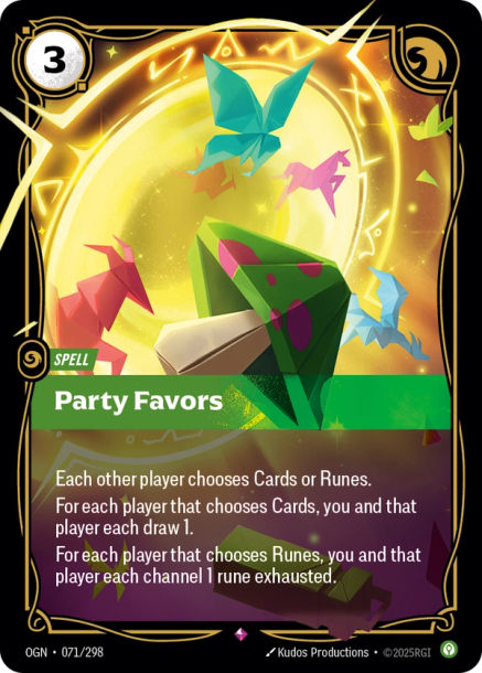 PARTY FAVORS - OGN-071/298 (Foil)