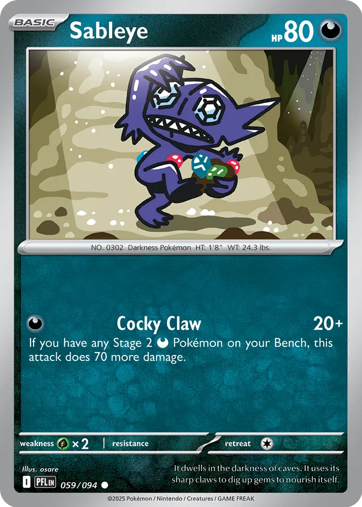 Sableye - 059/094 - Common