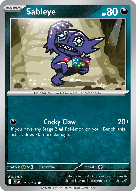 Sableye - 059/094 - Common